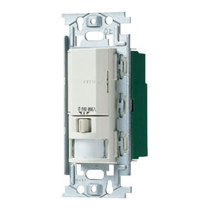 WN5640K パナソニック フルカラー 壁取付 熱線センサ付自動スイッチ 親器 検知後連続動作時間約10秒～30分可変形 明るさセンサ・手動スイッチ付