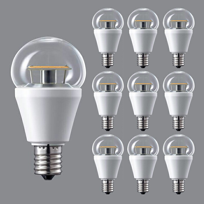 LDA5LE17CDW パナソニック LED白熱電球 せつ然たる白熱電球手合い 25W形好いかげんに 白熱電球色 調光器相応う 口金E17 10個仕掛ける LDA5L-E17/C/D/W