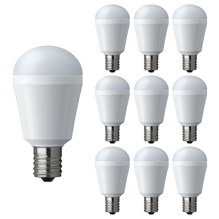 LDA7LHE17S6A1K パナソニック LED電球 小形電球タイプ 60W形相当 電球色 口金E17 下方向タイプ パルックLED電球 10個セット LDA7L-H-E17/S/6A/1K