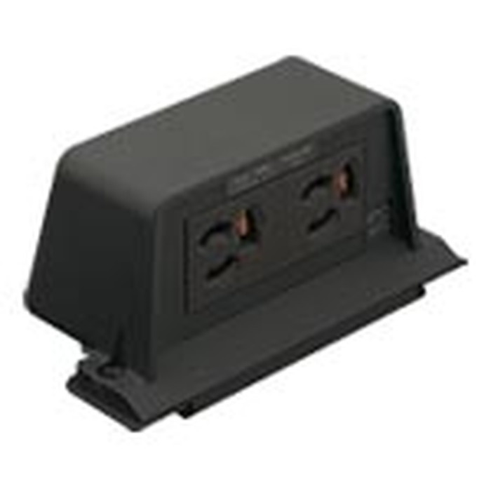 NE23132MB パナソニック パナトラック F型Sボックスフロアコンセント 抜け打ちきり 舞い降りる2P 15A 125V 引っ敷き黒いこと