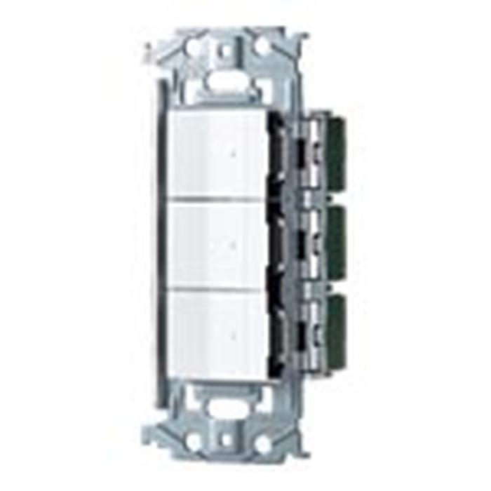 WNSS51666W パナソニック SO-STYLE 埋込取り替えっこ仕掛ける ほたる取り替えっこE×3 引っ敷き白いこと