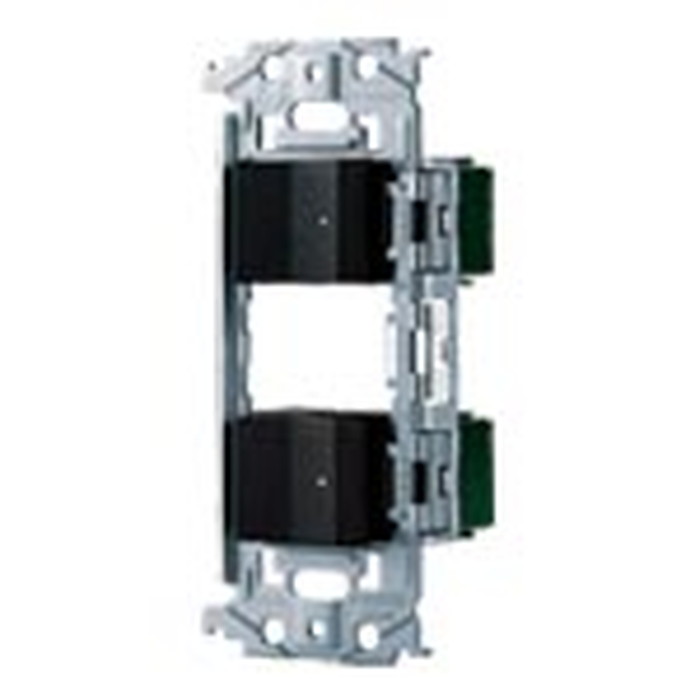 WNSS51696B パナソニック SO-STYLE 埋込スイッチセット ほたるスイッチE&times;2 マットブラック｜照明デポ
