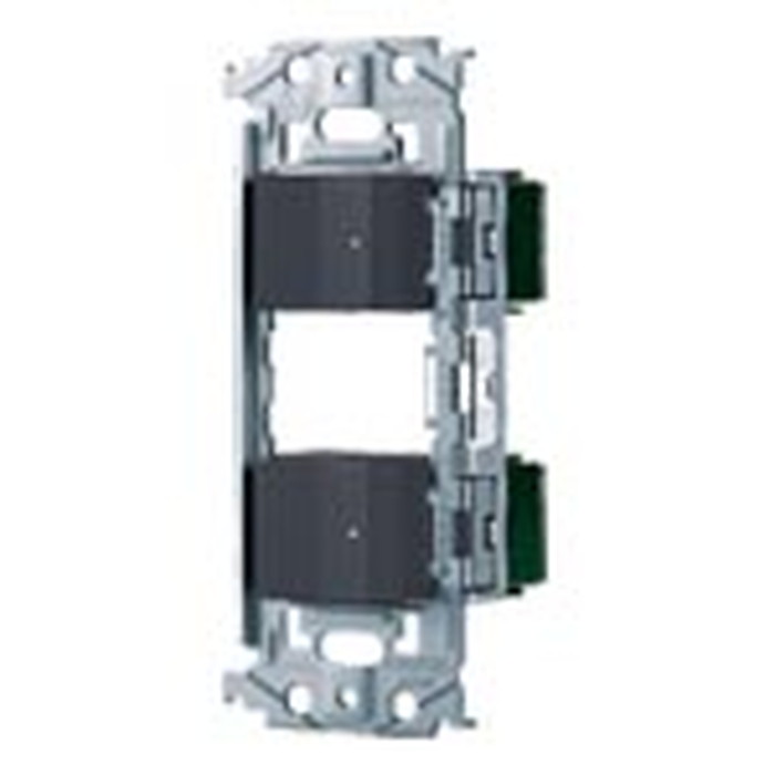 WNSS51696H パナソニック SO-STYLE 埋込スイッチセット ほたるスイッチE&times;2 マットグレー｜照明デポ
