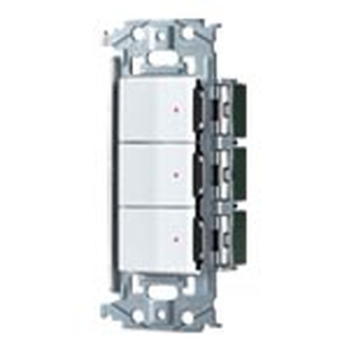 WNSS51888W パナソニック SO-STYLE 埋込スイッチセット パイロットスイッチC 0.5A×3 マットホワイト|照明デポ