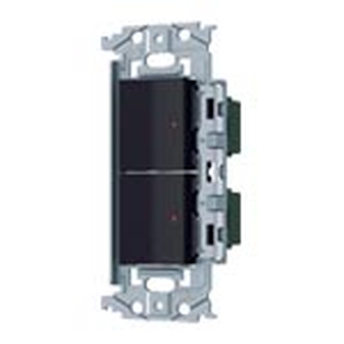 WNSS53797B パナソニック SO-STYLE 埋込ロングハンドルスイッチセット パイロットスイッチC 4A×2 マットブラック