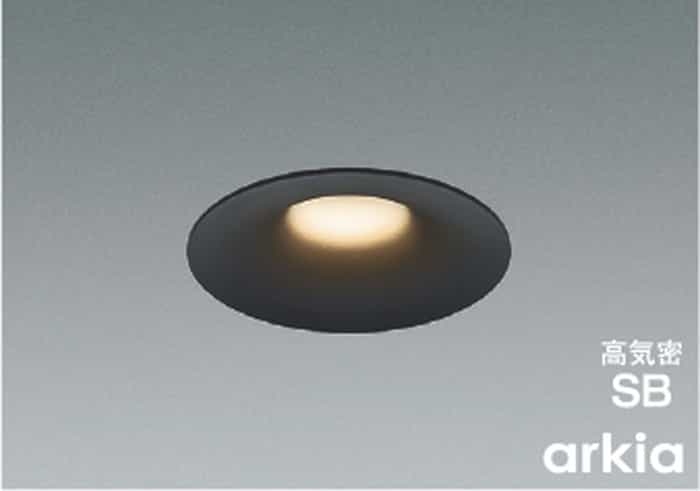 AD1176B27 コイズミ照明 ダウンライト 埋込穴Φ100 白熱灯器具60W相当 電球色 2700K 調光可能 拡散 防雨防湿型
