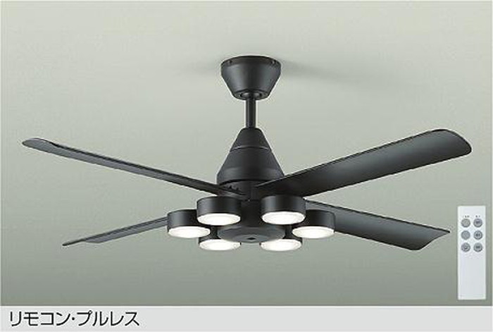 DCH41045Y 大光電機 シーリングファン リモコン付 白熱灯器具60W×6灯相当 電球色 ～8畳用 DCH-41045Y