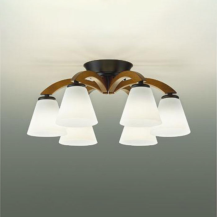 DCH41881Y 大光電機 シャンデリヤ 高温発光灯物の具60W×6灯好いかげんに 白熱電球色 かかわり合い最高限度手合い DCH-41881Y