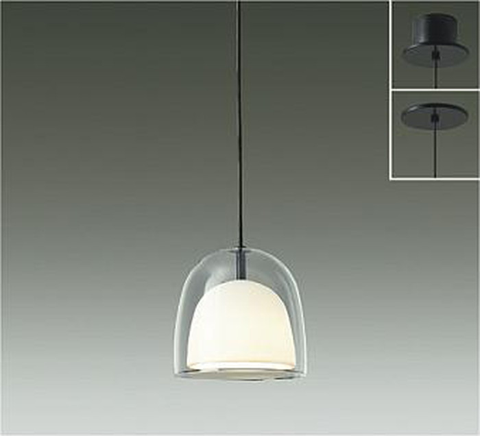 DPN41768YG 大光電機 ペンダントライト 埋込穴Φ100 白熱灯器具60W相当 電球色 調光可能 直付・埋込兼用タイプ DPN-41768YG