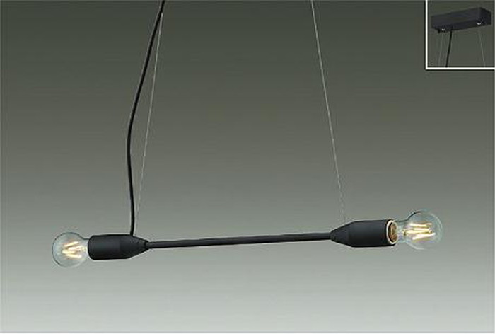 DPN42458YG 大光電機 ペンダントライト 白熱灯器具60W×2灯相当 キャンドル色 調光可能 DPN-42458YG