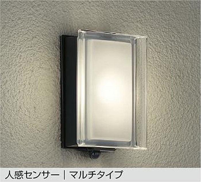 DWP36900 大光電機 ポーチライト 人感センサー付 白熱灯器具60W相当 電球色 防雨型 DWP-36900