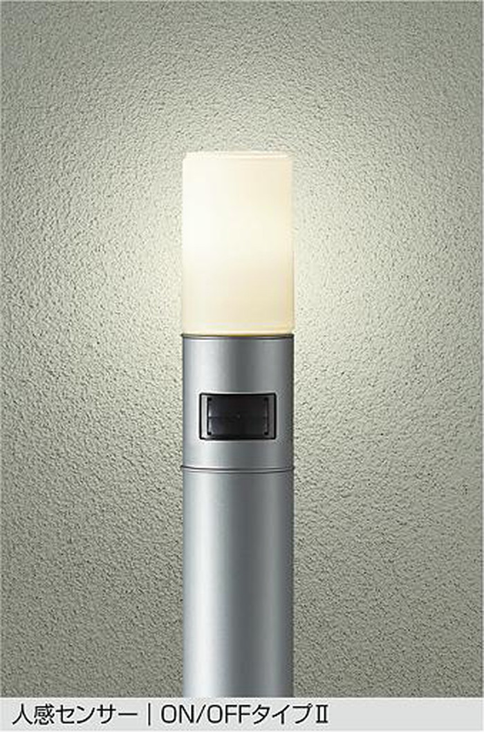 DWP39593Y 大光電機 園地ともし火 人感検知器付 地上高810粍 高温発光灯手道具60W好いかげんに 白熱電球色 防雨型 DWP-39593Y
