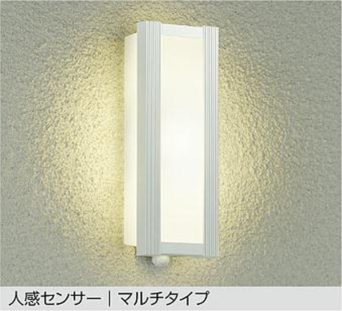 DWP41164Y 大光電機 ポーチライト 人感センサー付 白熱灯器具60W相当 電球色 防雨型 DWP-41164Y｜照明デポ