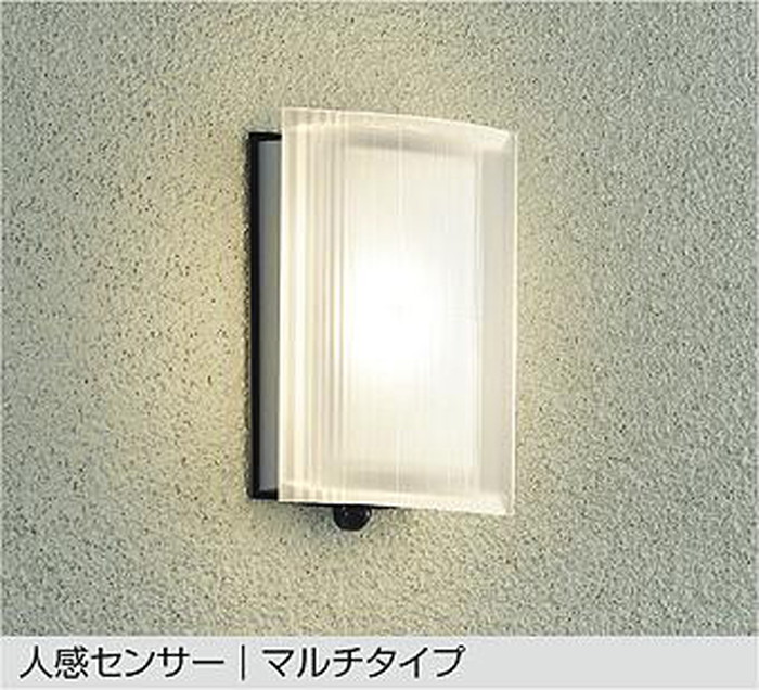 DWP41716Y 大光電機 ポーチライト 人感センサー付 白熱灯器具60W相当 電球色 防雨型 DWP-41716Y|照明デポ