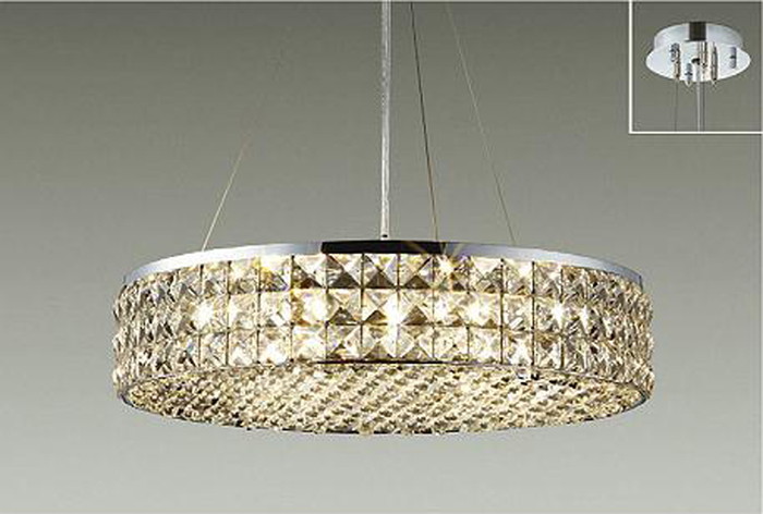 LZH91651YC 大光電機 シャンデリヤ 高温発光灯物の具60W×4灯好いかげんに 白熱電球色 LZH-91651YC