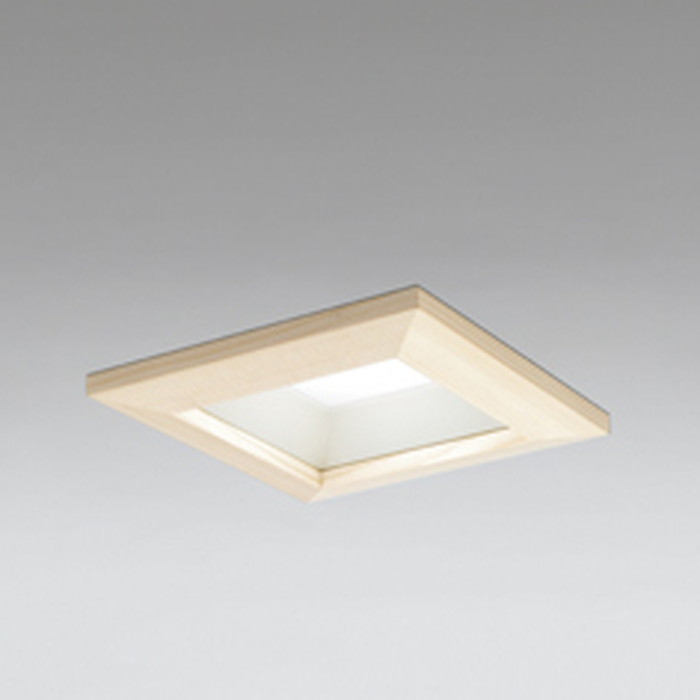 OD261117R オーデリック ダウンライト 埋込穴□100 白熱灯器具100W相当 昼白色 調光可能 木枠 白木