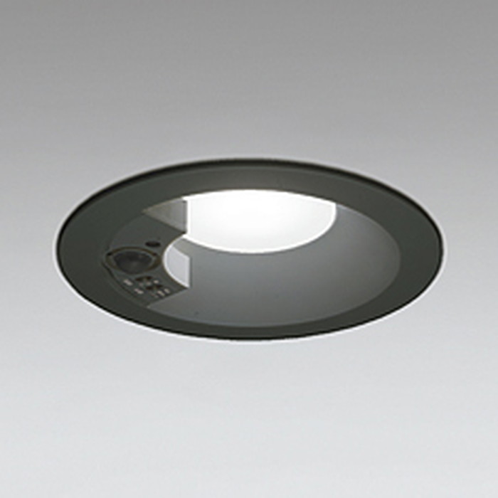 OD261747R オーデリック ダウンライト 人感センサー付 埋込穴Φ125 白熱灯器具100W相当 昼白色 ブラック