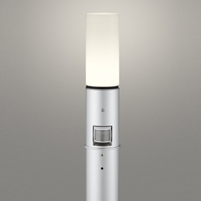 OG254662LCR オーデリック ガーデンライト 人感センサー付 地上高1000mm 白熱灯器具60W相当 電球色 防雨型｜照明デポ