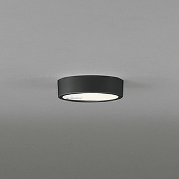 OL251783R オーデリック ダウンシーリングライト 人感センサー付 白熱灯器具60W相当 電球色 ブラック