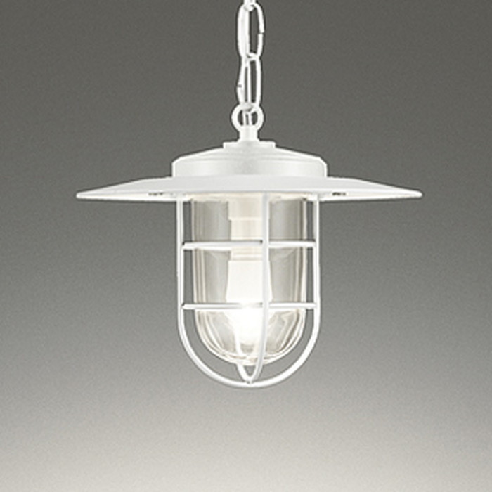 OP252411LR オーデリック ペンダントライト 白熱灯器具40W相当 電球色 オフホワイト色｜照明デポ