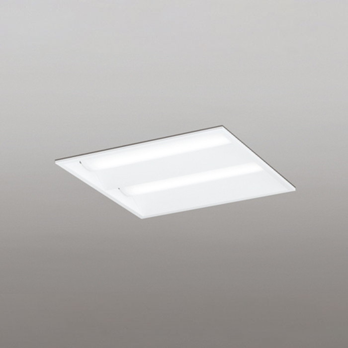 XD466019P2C オーデリック ベースライト スクエアタイプ 埋込穴□450 FHP45W×4灯相当 白色 4000K 埋込タイプ