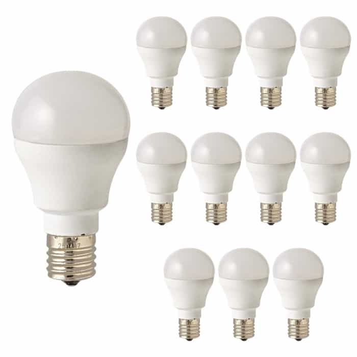 LDA4NDG40WE17T3 日本の首都金属元素 LED白熱電球 ミニクリプトン手合い 小っちゃい白熱電球手合い 40W好いかげんに 昼白いこと 5000K 調光相応う 口金E17 12個書き割り