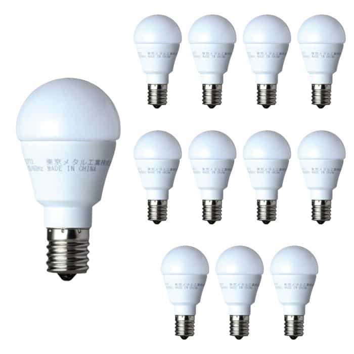 LDA7LK60WE17T2 日本の首都金属元素 LED白熱電球 ミニクリプトン手合い 小っちゃい白熱電球手合い 60W好いかげんに 白熱電球色 3000K 口金E17 12個書き割り LDA7LK60WE17-T2