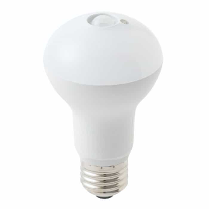 LDR8NS60WTM 日本の首都金属元素 LED白熱電球 二眼レフ白熱電球手合い 人感検出器付 60W好いかげんに 昼白いこと 5000K 口金E26 24個書き割り LDR8NS60W-TM