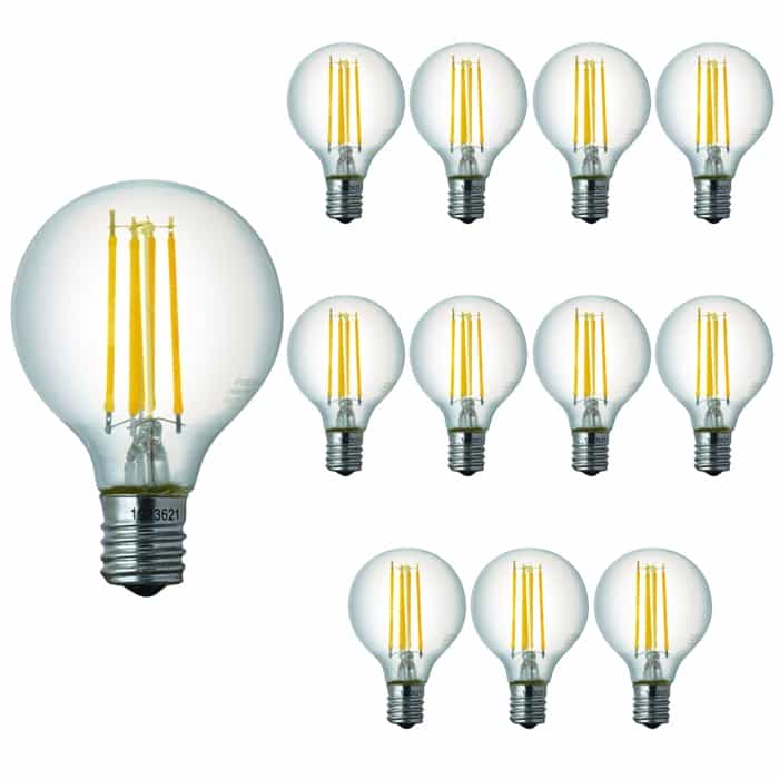 LG504LC40E17TM 日本の首都金属元素 LED白熱電球 どんぶり鉢白熱電球手合い 40W好いかげんに 白熱電球色 3000K 口金E17 12個書き割り