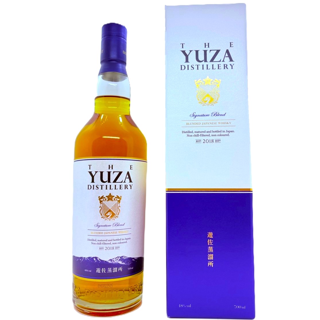 YUZA クラシカル・シグネチャーブレンド2018年 700ml 48％ ２本 YUZA Classical Blend 700ml [遊佐蒸留所／ブレンデッド