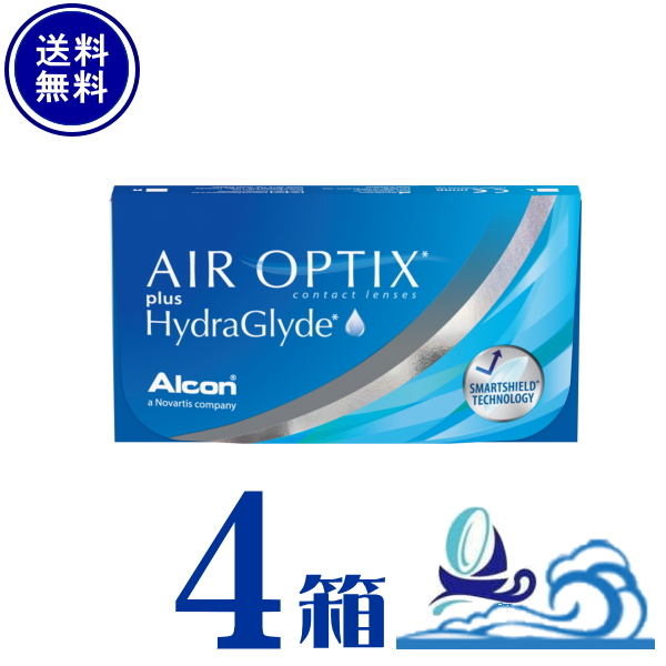 エアオプティクス プラス ハイドラグライド 4箱セット 1箱6枚入り 2week 2週間交換 コンタクトレンズ 日本アルコン お得なキャンペーンを実施中