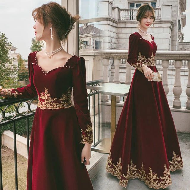 30代 ロングお召しもの ぶどう酒赤いこと 二次会お召しもの A生産ライン ぶどう酒赤 寄りあいお召しもの お客さまお召しもの 冬 天鵞絨 夕まぐれお召しもの 御芽出度お召しもの 貨物輸送無料 天鵝絨 長袖 40代 お召しもの 秋 ロング丈 告げ知らせる会お召しもの