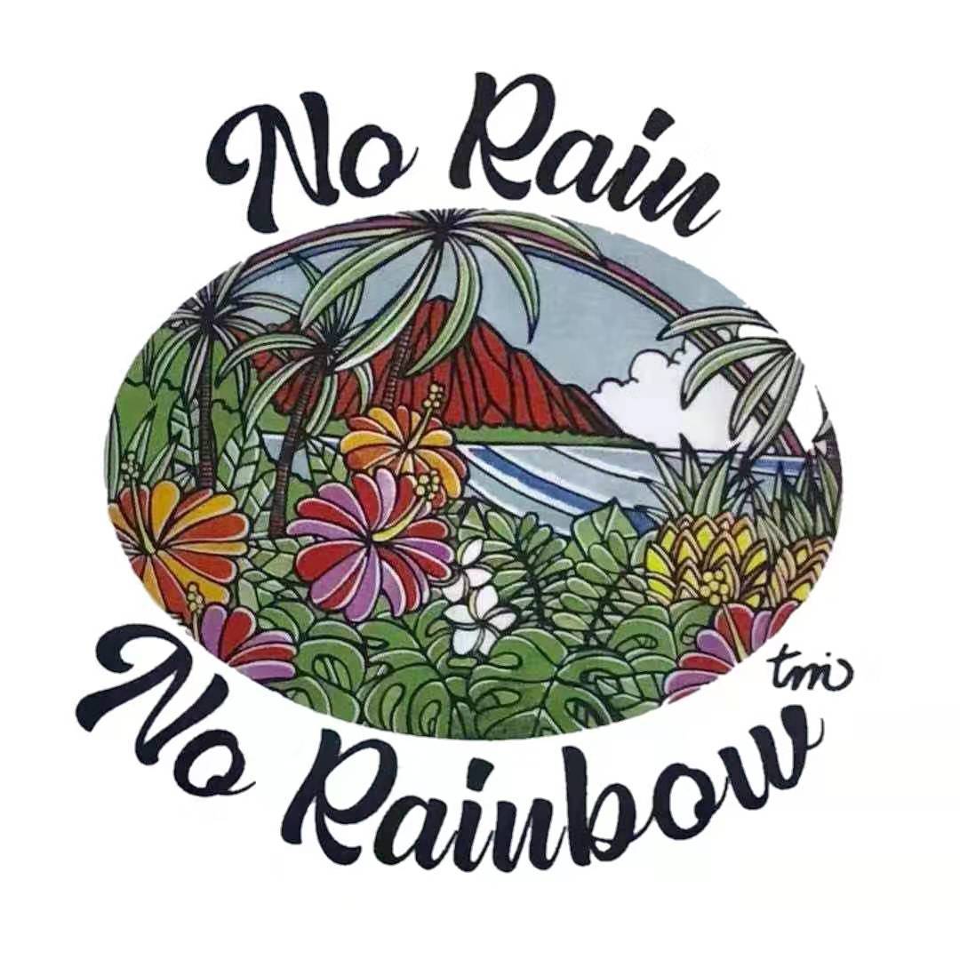 楽天市場 沖縄から発送 No Rain No Rainbow デザイナーtamo コラボtシャツ 鎌倉 満天