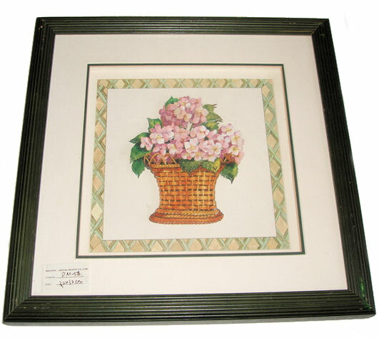 絵 送料無料 花 花ブーケ フラワー 額付き立体絵 濃い緑色木製額付き 送料無料 Beyondresumes Net