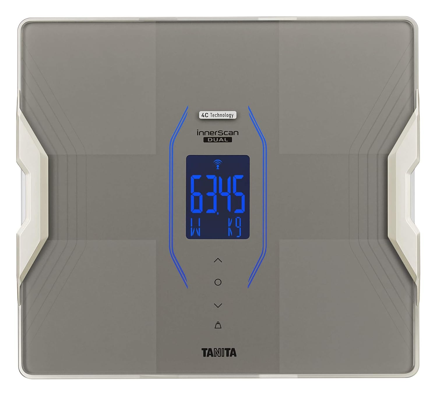 タニタ (Tanita) RD-917L (グレイッシュゴールド) Bluetooth相応う 体組み上げる計 インナースキャンデュアル 「TANITA 4C Technology」を積み上げる 体組み上げる位置づけると心臓の鼓動位置づけるをこれ1台 適用業務で資料管理すること
