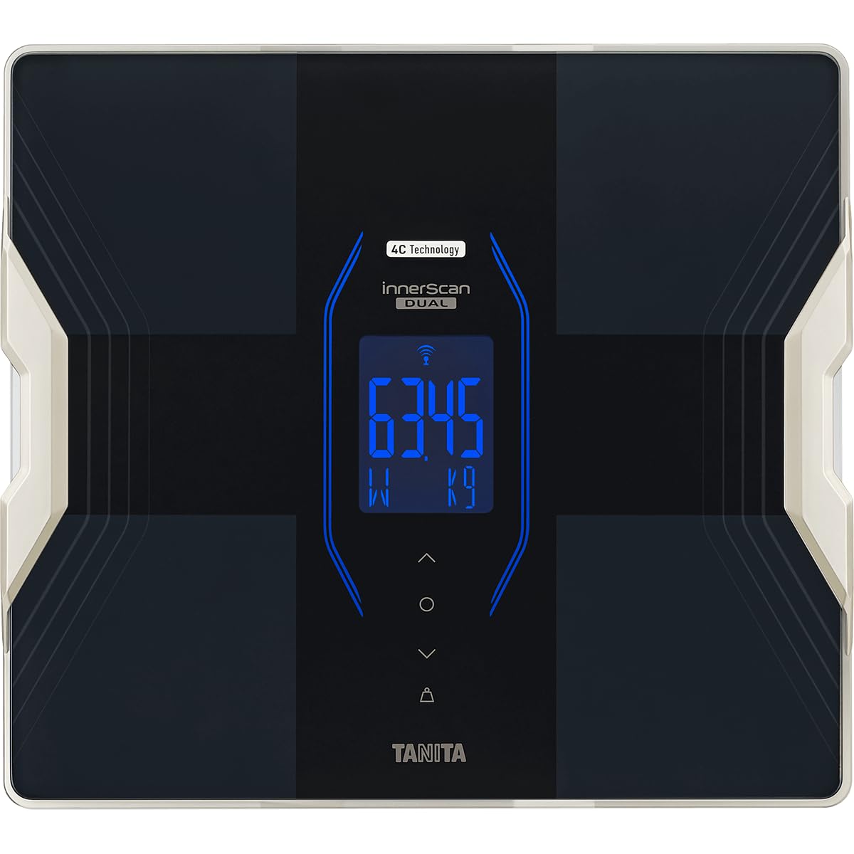 タニタ (Tanita) RD-917L (メタリックブラック) Bluetooth相応う 体組み上げる計 インナースキャンデュアル 「TANITA 4C Technology」を積み上げる 体組み上げる位置づけると心臓の鼓動位置づけるをこれ1台 適用業務で資料管理すること