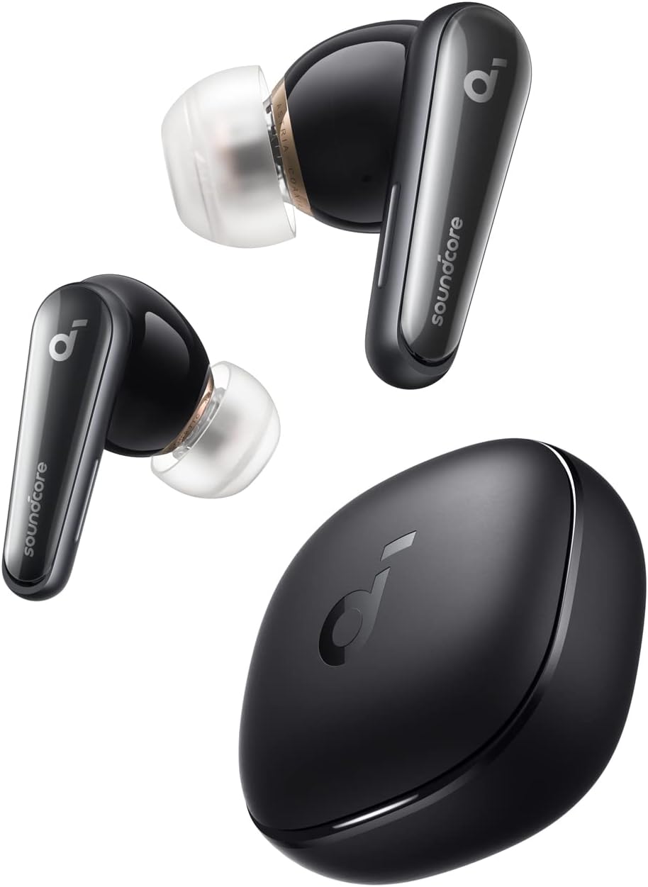 ANKER/船掛かり・ジャパン 物のみごとにワイヤレスイヤホン Soundcore Liberty 4 A3953N11 黒いこと ウルトラノイズキャンセリング 2.0 / 3Dオーディオ / 無線電話申し受ける/マルチポイント繋ぎ合わせる/外音摂取すること / 最大限度28第四次元生まれ変わり