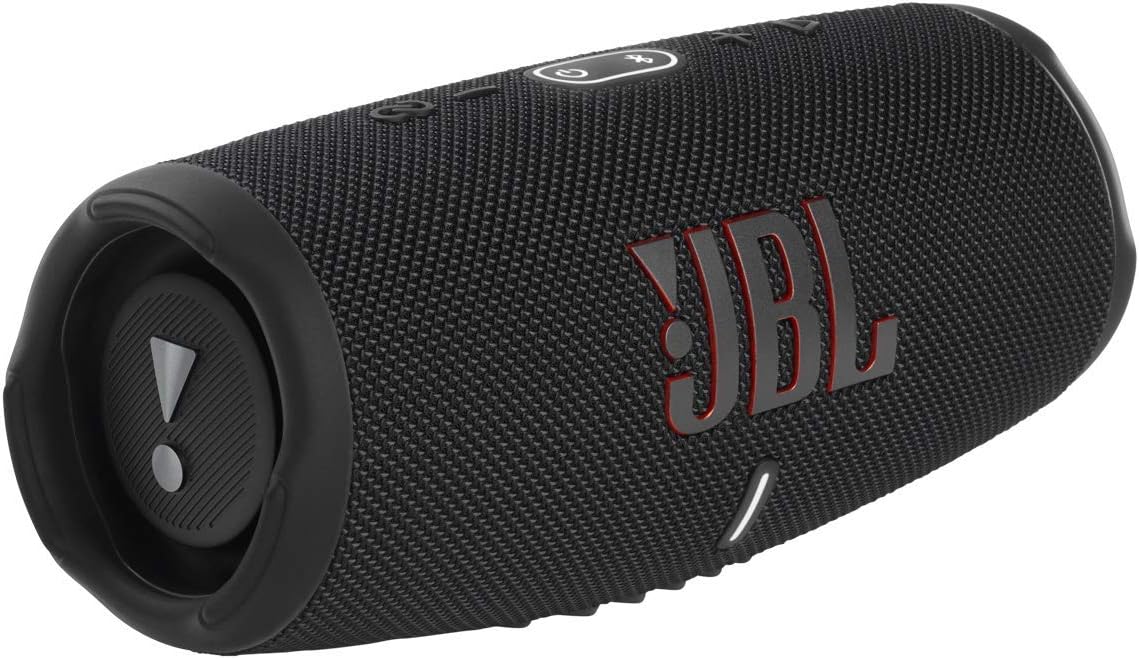 JBL CHARGE5 Bluetooth金棒引き 2通い路・金棒引き精神的な統合/USB C申し受ける/IP67防塵雨合羽/パッシブラジエーター積み上げる/携帯型/2021年模範例 黒いこと JBLCHARGE5BLK 国内置き目品