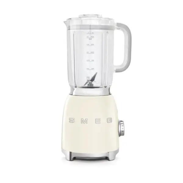 未使用品 スメッグ/SMEG ブレンダーミキサー クリーム BLF01CRJP パワフルな撹拌と大容量1.5L容器 多段階スピード調整＋手動スタート/ストップ機能｜SHOP24