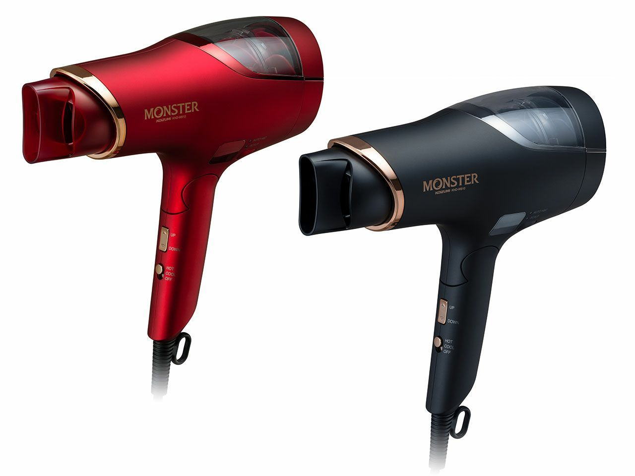楽天市場】コイズミ ダブルファンドライヤー モンスター KHD-W910R