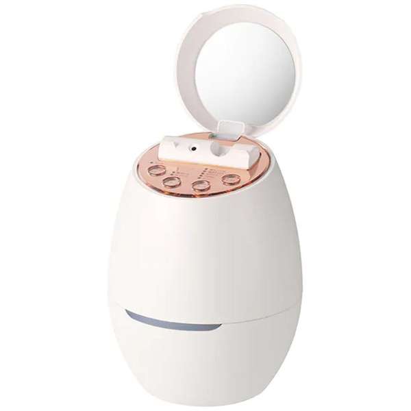 ヤーマン/ya-man 国内正規品 クリアスキンナノスチーマー IS-97W 温冷モードで、生き生きとしたハリツヤ肌へ 8つのコースで、本格的な浴びるエステ
