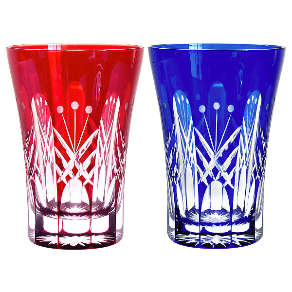 楽天市場】江戸切子 タンブラー 魚子 ペアセット 田島硝子 ガラス(硝子