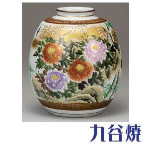 花器 花瓶 フラワーベース 花瓶の取り揃え最大級 8号 本金牡丹鳥 九谷焼 誕生日 還暦祝い 退職祝い 結婚祝い 記念品 新築祝い 開店祝い 開業祝い 内祝い 母の日 敬老の日 九谷焼 プレゼント ギフト 贈り物に最適 業務用にも 九谷焼 Scadep Org