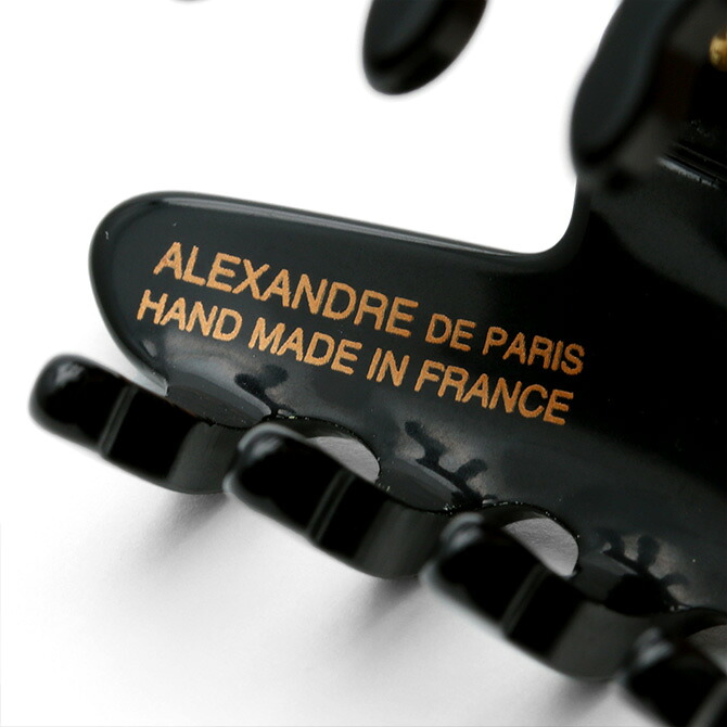 アレクサンドル ドゥ パリ ALEXANDRE DE PARIS クリップ Sサイズ （5色） ACCS 18066 04 CLIP S ヘアクリップ おしゃれ フランス製 ブランド 大人 プレゼント ヘアアクセサリー 髪留め ハーフアップ 小さめ スモール ハンドメイド レディース 【送料無料（一部地域を除く）】