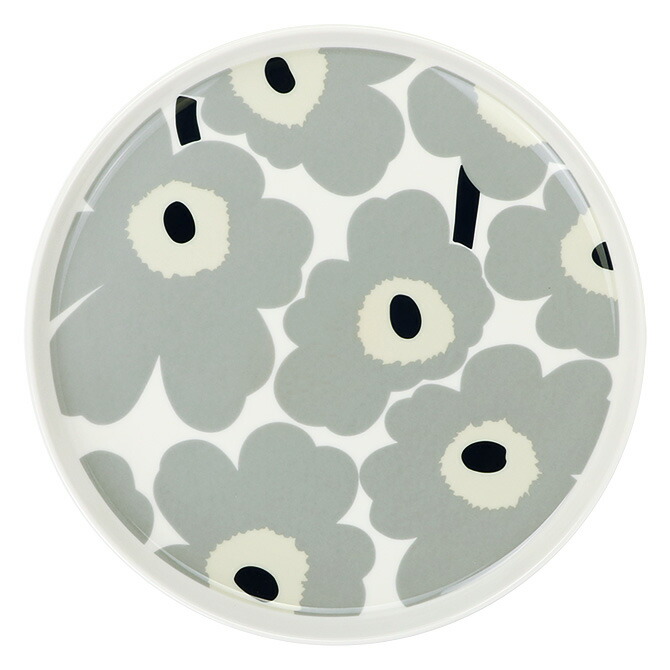 楽天市場】マリメッコ marimekko ウニッコ プレート 25cm （ダーク