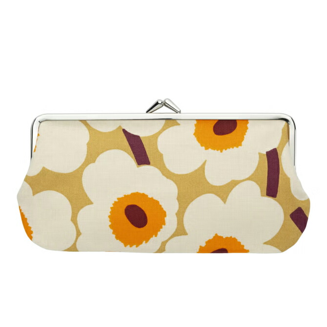 楽天市場】マリメッコ marimekko ピエニ マリロゴ ガマ口ポーチ