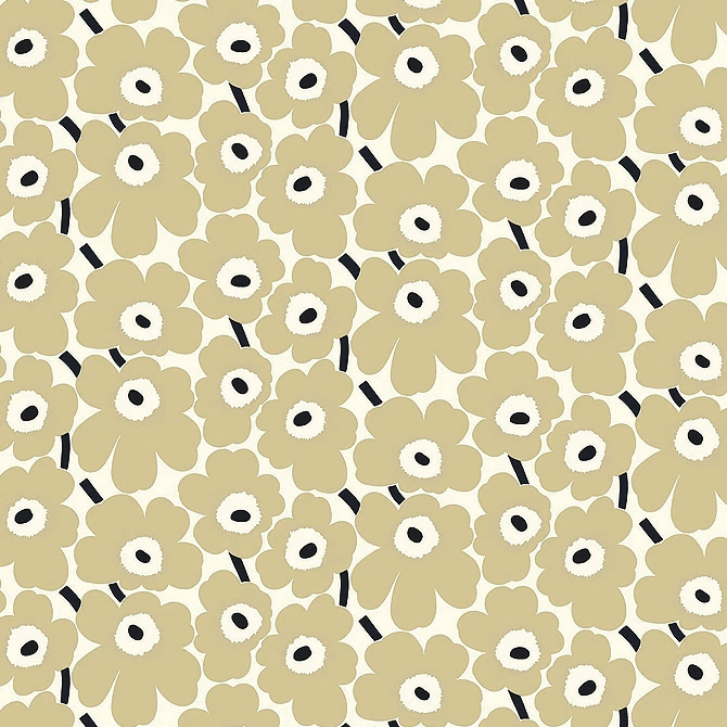 Pompeji Tayttyy Tasmallisyys Marimekko Unikko Beige Thenorfolkdoghouse Com