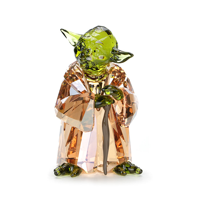 楽天市場 スワロフスキー Swarovski スターウォーズ マスターヨーダ 6 2 X 3 7 X 3 4 Cm グリーン ブラウン Star Wars Master Yoda セレクトショップ Aer アエル