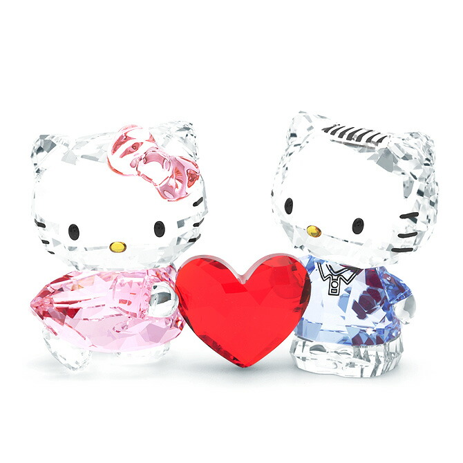 コンビニ受取対応商品 スワロフスキー Swarovski ハローキティ ダニエル 5 1 X 8 2 X 3 Cm クリア ピンク Hello Kitty Dear Daniel キャット 猫 Etechnologycr Com