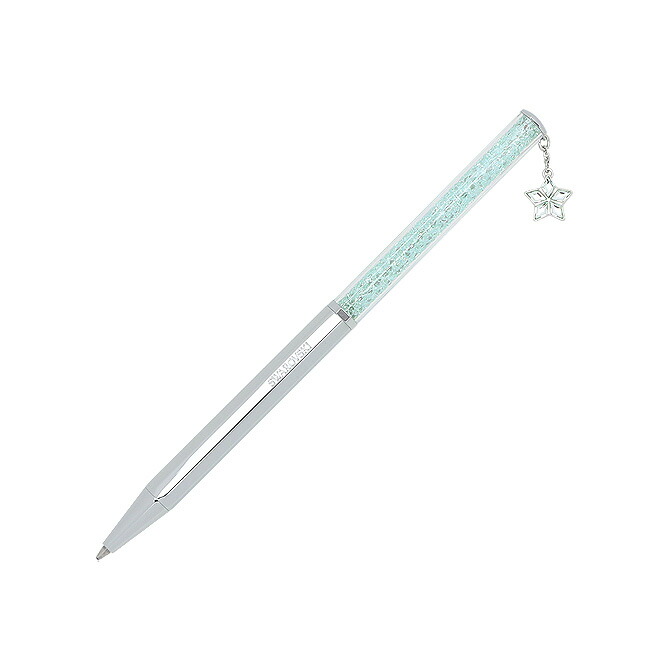 スワロフスキー SWAROVSKI はやりっ子引きつける ボールペン （青み） 5669929 Crystalline Pen Star Blue レディース 差し上げ物 宝飾品 水晶 今めかしい キラキラ 可愛らしい 飛び切りボールペン 文具 文房具 差し上げ物相応う 【貨物輸送無料（構成要素一画除く）】
